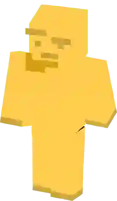 Thinking emoji meme Minecraft Skins