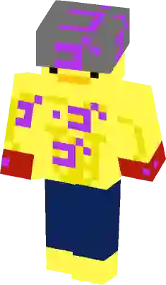 JoJo Menacing Minecraft Skin