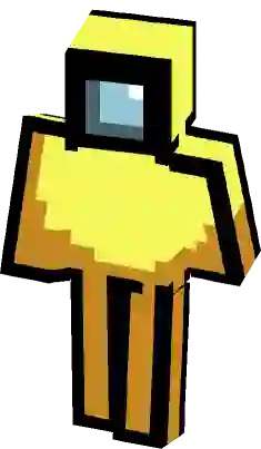 Sus Amogus Yellow Minecraft Skin