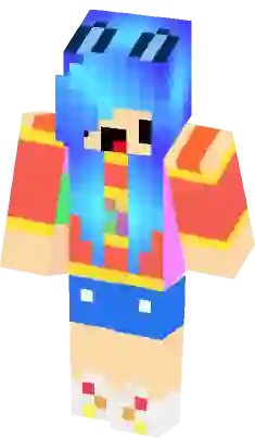 About: Skin Julia Minegirl For Minecraft PE (Google Play version)