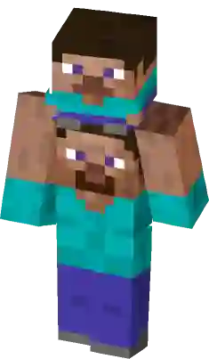 baby herobrine, Minecraft Skin