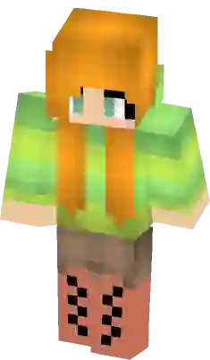 Alex Herobrine - Shaded Minecraft Skin