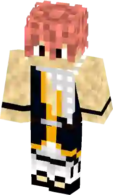 Natsu Dragneel (fairy tail) Minecraft Skin