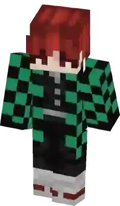 Tanjiro Kamado  Minecraft Skin