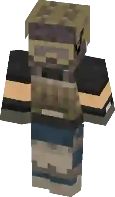 Ghost (MW2) Minecraft Skin