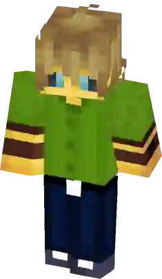 Tubbo dressing up as his Minecraft Skin 