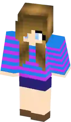 frisk from undertale Minecraft Skin