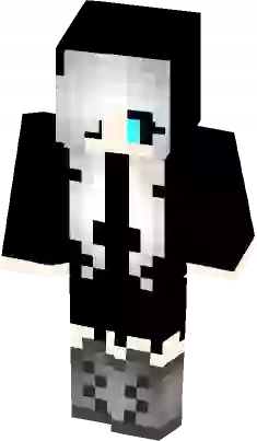 human reaper sans Minecraft Skin