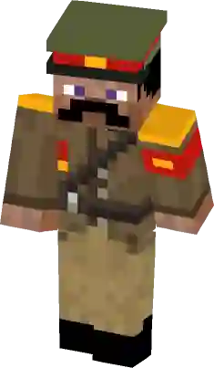 Dictator President and Supreme Commander Herobrine Minecraft Skin