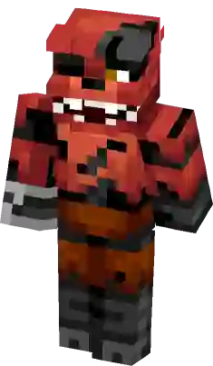 Withered Foxy  Minecraft Skin