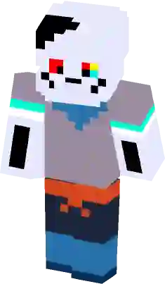 Dust Sans v3 Minecraft Skin