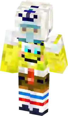 spongebob minecraft skin