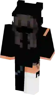 Headless head with a Korblox left leg emo girl skin 1