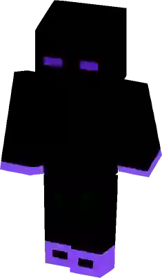 Purple Enderman, Minecraft Skin