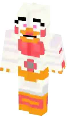 Funtime Chica Girl Minecraft Skin