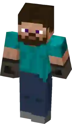 Herobrine With Beard and New Clothes Minecraft Skin