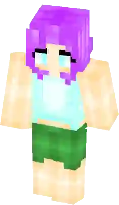 Minecraft Skin Mary Gamer Girl Digital Download for 