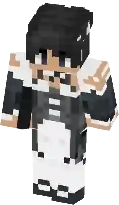 Maid Sapnap  Minecraft PE Skins