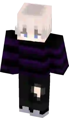 Spooky Ghost Herobrine Minecraft Skin