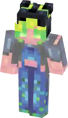 Star Platinum Part 6: Stone Ocean Minecraft Skin