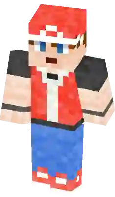 Pokemon - Trainer Red Minecraft Skin