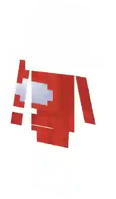 sus among us red Minecraft Skin