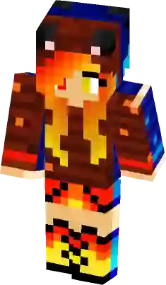 Fire and Ice Minecraft Skins