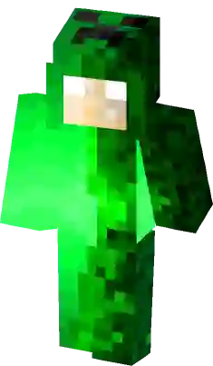 Rainbow Herobrine Zombie Minecraft Mob Skin