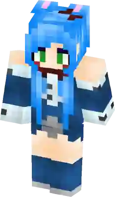 Fnaf 2 Toy Bonnie Minecraft Skin