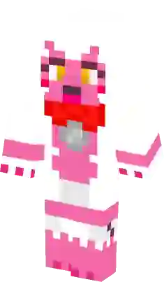 Funtime Foxy  Five Nights at Freddy's Sister Location (Lolbit alternative  in description) Minecraft Skin