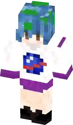 Earth-chan  Anime Minecraft Skin