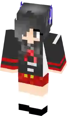 minecraft wolf girl anime