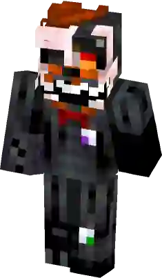 HD Molten Freddy Minecraft Skin