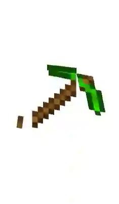 emerald pickaxe minecraft