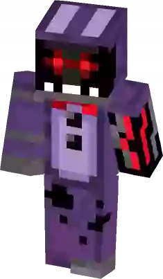 Withered Foxy - Five Nights at Freddy's 2 Minecraft Skin
