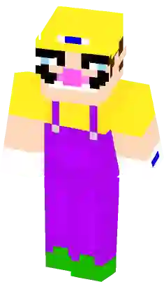 minecraft skin wario belly