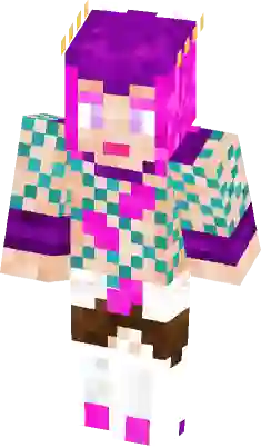 Star Platinum Part 6: Stone Ocean Minecraft Skin