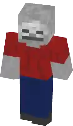 Esqueleto realista Minecraft Mob Skin