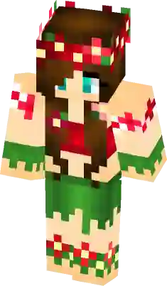 Hawaii Herobrine (Java and bedrock) Minecraft Skin