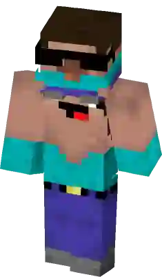 Roblox noob face Minecraft Mob Skin