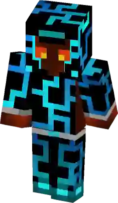 fire herobrine, Nova Skin