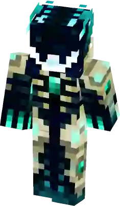 Sculk Enderman Minecraft Mob Skin