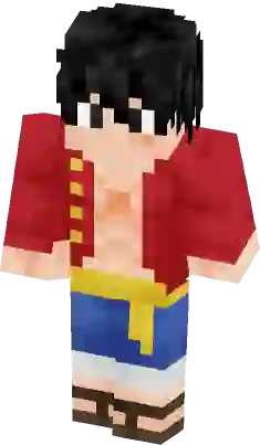 luffy monkey  Minecraft Skins