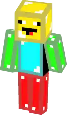 Roblox Noob skin (troll skin)