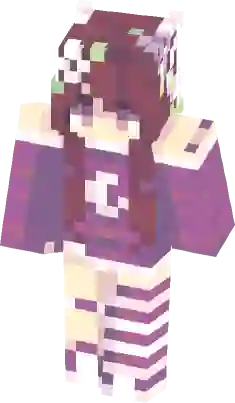 Nike Girl salmon pink classic size shading  Minecraft skins cute, Minecraft  skins kawaii, Minecraft skins aesthetic