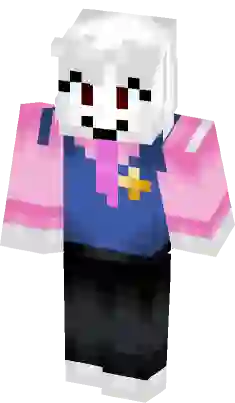 Ish ✮ on X: OOMF's Asriel Minecraft skin looks like a block of