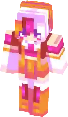 Stylized🕶🐔Funtime Chica Minecraft Skin