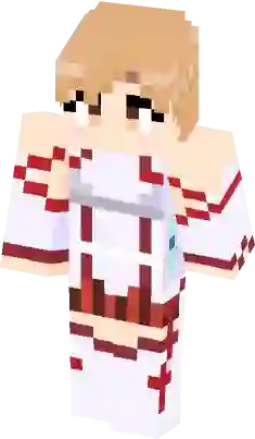 Asuna Yuuki[Asuna[Sword Art Online] Minecraft Skin