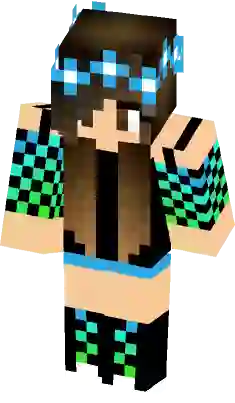 minecraft gamer girl skin