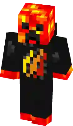 charged lava creeper  Minecraft skins cool, Minecraft wallpaper, Minecraft  skins boy